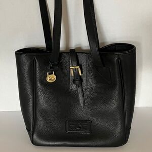 Dooney & Bourke Large Vintage Leather Norwalk Tote